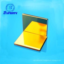 Optical Flat Mirror with Golden